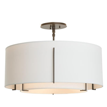 Hubbardton Forge Exos Double Shade Semi-Flush 1