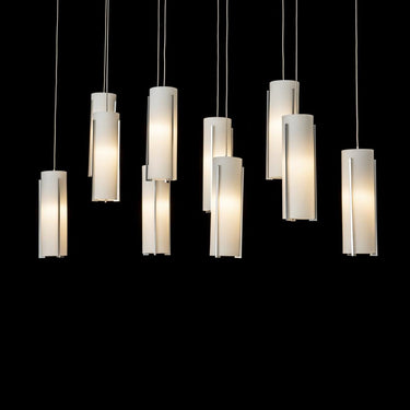 Hubbardton Forge Exos Glass 10-Light Pendant 6