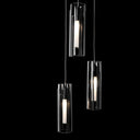 Hubbardton Forge Exos Glass 5-Light Pendant 10