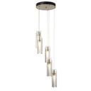 Hubbardton Forge Exos Glass 5-Light Pendant - Standard - 131124