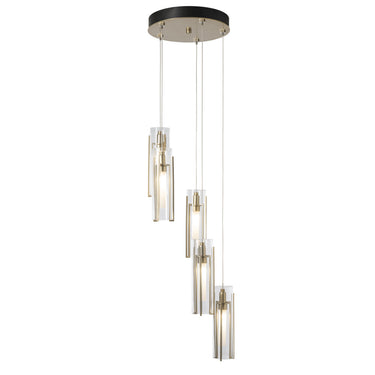 Hubbardton Forge Exos Glass 5-Light Pendant - Standard - 131124
