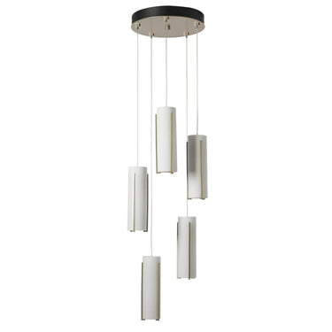 Hubbardton Forge Exos Glass 5-Light Pendant 3