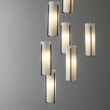 Hubbardton Forge Exos Glass 9-Light Pendant - Standard - 131104