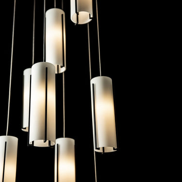 Hubbardton Forge Exos Glass 9-Light Pendant - Standard - 131104