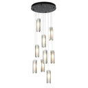 Hubbardton Forge Exos Glass 9-Light Pendant 2