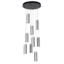 Hubbardton Forge Exos Glass 9-Light Pendant 3