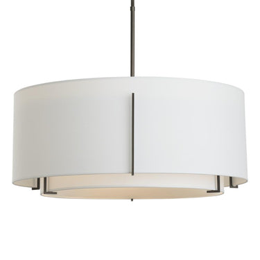 Hubbardton Forge Exos Large Double Shade Pendant 1