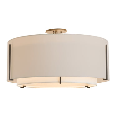 Hubbardton Forge 126505 Exos 3 - Light Semi-Flush