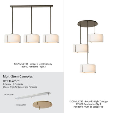 Hubbardton Forge Exos Single Shade Pendant 2