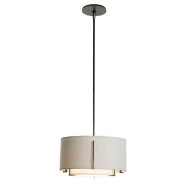 Hubbardton Forge Exos Small Double Shade Pendant 4