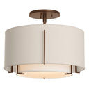 12-6501 Hubbardton Forge Small Double Exos Semi-Flush