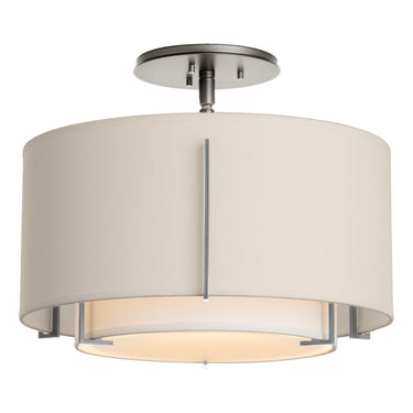 12-6501 Hubbardton Forge Small Double Exos Semi-Flush