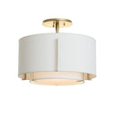 12-6501 Hubbardton Forge Small Double Exos Semi-Flush