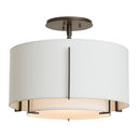 Hubbardton Forge Exos Small Double Shade Semi-Flush 