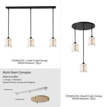 Hubbardton Forge Exos Small Mini Pendant 3