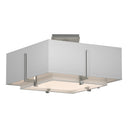 126507 Hubbardton Forge Exos Square Small Double Shade Semi-Flush