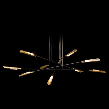 Hubbardton Forge Flight 10-Light Pendant - Standard - 131412