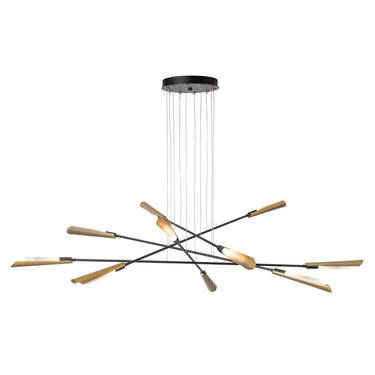 Hubbardton Forge Flight 10-Light Pendant - Standard - 131412