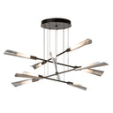 Hubbardton Forge Flight 10-Light Small Pendant - Standard - 131410