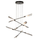 Hubbardton Forge Flight 10-Light Small Pendant 