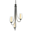 10-3033 Hubbardton Forge 3 Light Flora Chandelier