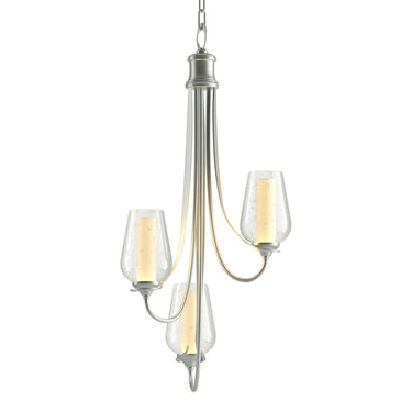 10-3033 Hubbardton Forge 3 Light Flora Chandelier