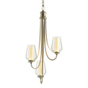 10-3033 Hubbardton Forge 3 Light Flora Chandelier