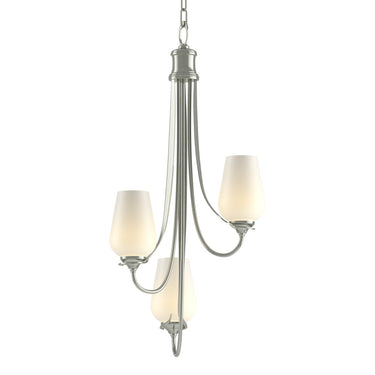 10-3033 Hubbardton Forge 3 Light Flora Chandelier