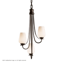 Hubbardton Forge Flora 3-Arm Chandelier 1