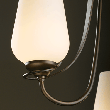 Hubbardton Forge Flora 3-Arm Chandelier 2