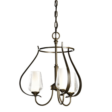 103047 Hubbardton Forge Flora Three Arm Chandelier