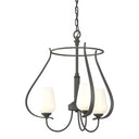 103047 Hubbardton Forge Flora Three Arm Chandelier