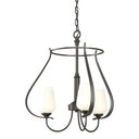103047 Hubbardton Forge Flora Three Arm Chandelier