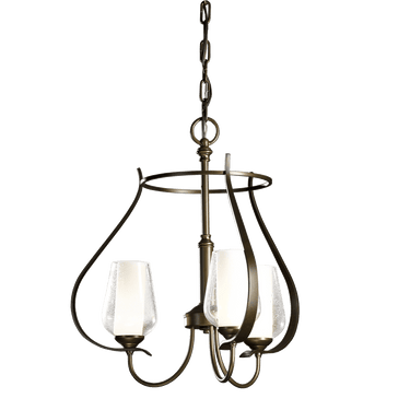 Hubbardton Forge Flora 3-Arm Chandelier 1