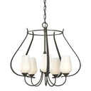 103045 Hubbardton Forge Flora 5 Arm Chandelier