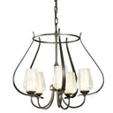103045 Hubbardton Forge Flora 5 Arm Chandelier