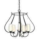 103045 Hubbardton Forge Flora 5 Arm Chandelier