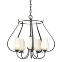 103045 Hubbardton Forge Flora 5 Arm Chandelier
