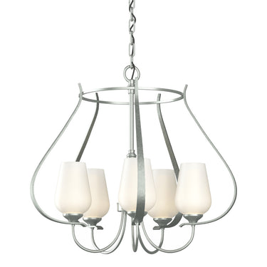103045 Hubbardton Forge Flora 5 Arm Chandelier