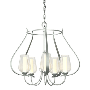 103045 Hubbardton Forge Flora 5 Arm Chandelier
