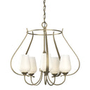 103045 Hubbardton Forge Flora 5 Arm Chandelier