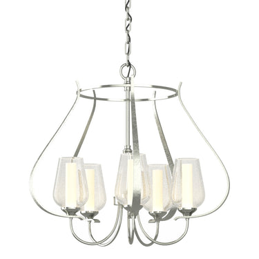 103045 Hubbardton Forge Flora 5 Arm Chandelier