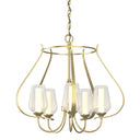 103045 Hubbardton Forge Flora 5 Arm Chandelier