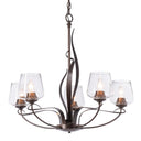 Hubbardton Forge Flora 5-Arm Chandelier 3
