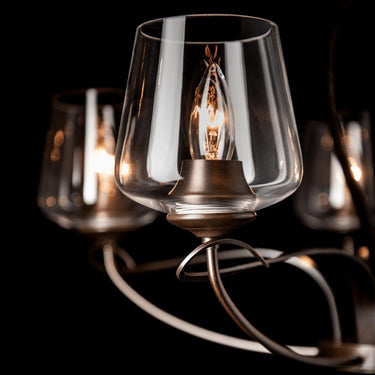Hubbardton Forge Flora 5-Arm Chandelier 6