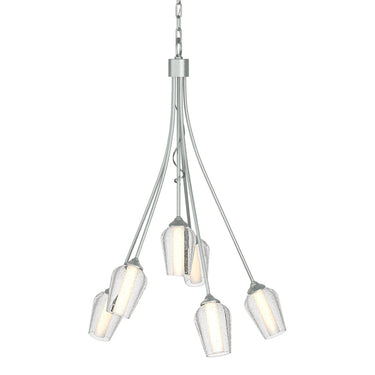 103043 Hubbardton Forge Flora 6 Arm Chandelier