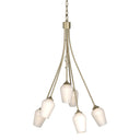 103043 Hubbardton Forge Flora 6 Arm Chandelier