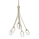 103043 Hubbardton Forge Flora 6 Arm Chandelier