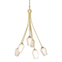 103043 Hubbardton Forge Flora 6 Arm Chandelier