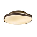 12-6740 Hubbardton Forge Flora Semi-Flush Mount